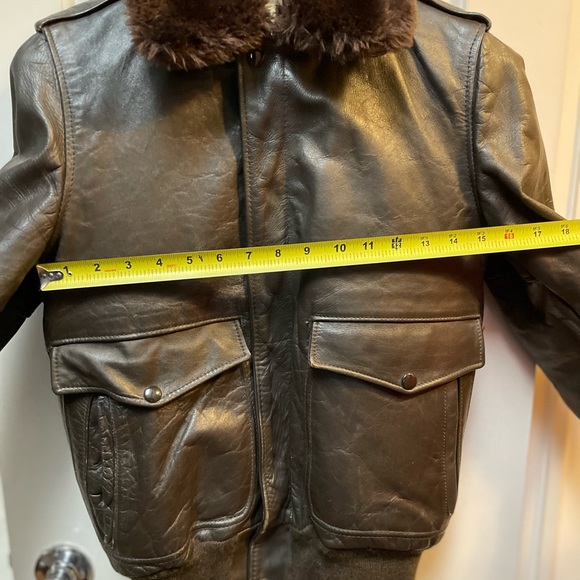 Vintage flight jacket schott nyc I-S-674-m-s - Picture 13 of 16